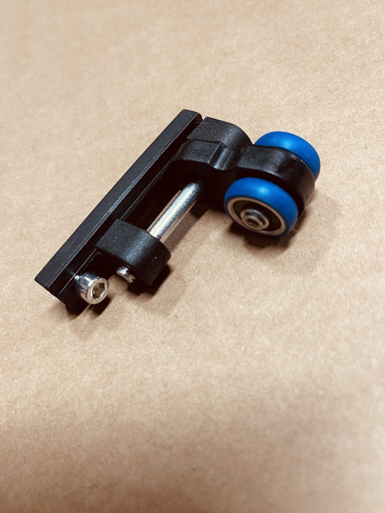 Polea móvil con rodamiento azul "G"