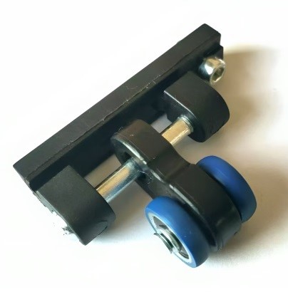 Polea móvil con rodamiento azul "G"