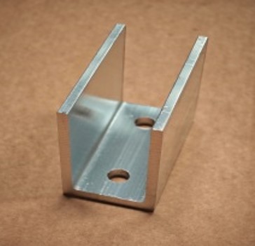 Soporte Interior Aluminio U